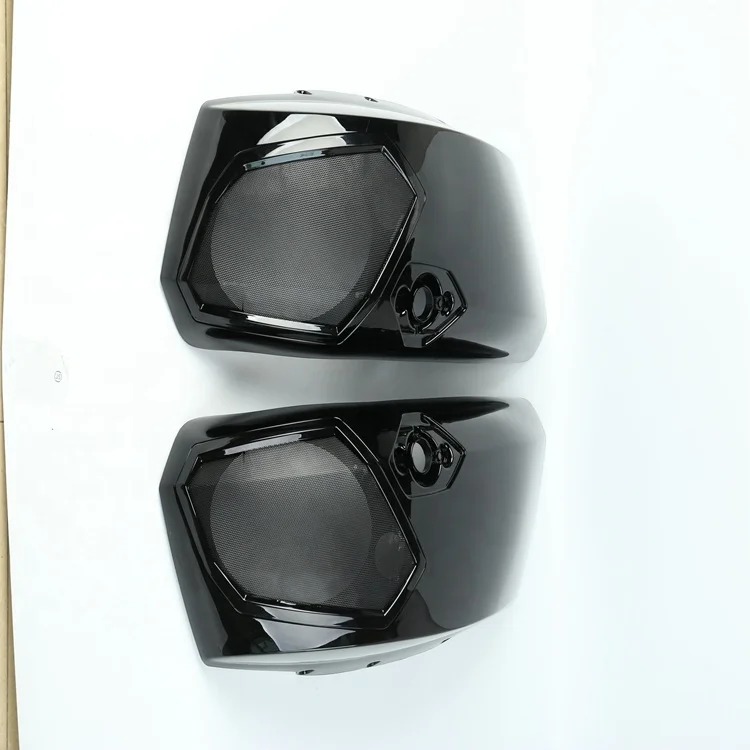 Direct Deal China Motorcycle Accessories for  Cross Country  Saddlebag Speaker Lid With Inserts